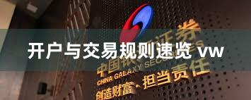 开户与交易规则速览 vw
