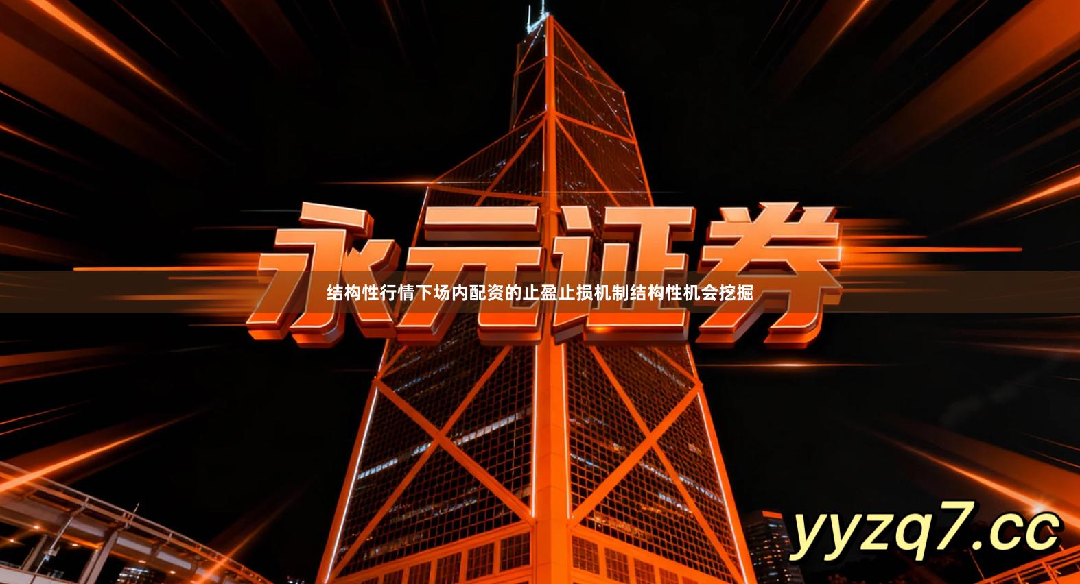 结构性行情下场内配资的止盈止损机制结构性机会挖掘